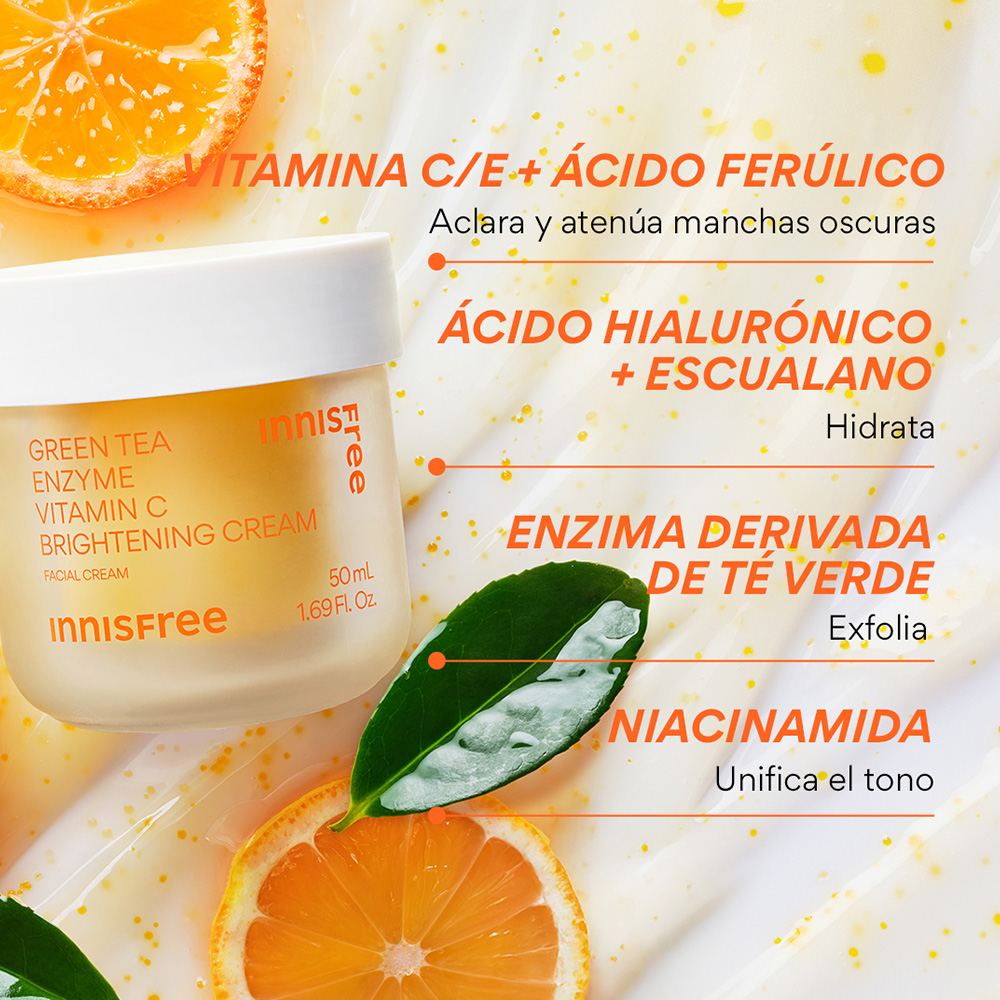 VITAMIN C BRIGHTENING REFILLABLE GEL CREAM MOISTURIZER FOR DARK SPOTS (CREMA RADIANTE DE VITAMINA C RELLENABLE)